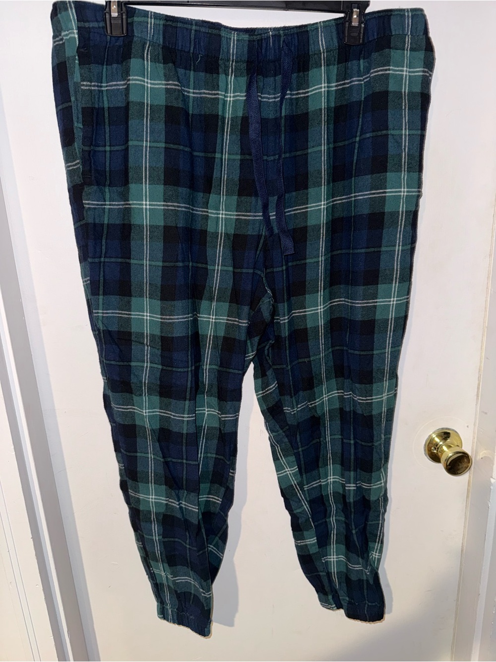 Old Navy Navy & Green Plaid Jogger PJ Bottoms Plus 2X Women’s